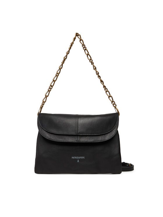 Patrizia Pepe Дамска чанта 8B0286/L162-ccK103 Черен цвят на ниска цена