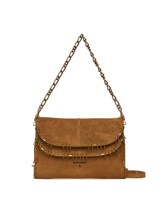 Patrizia Pepe Дамска чанта 8B0519/L152-B768 Бежов цвят на ниска цена