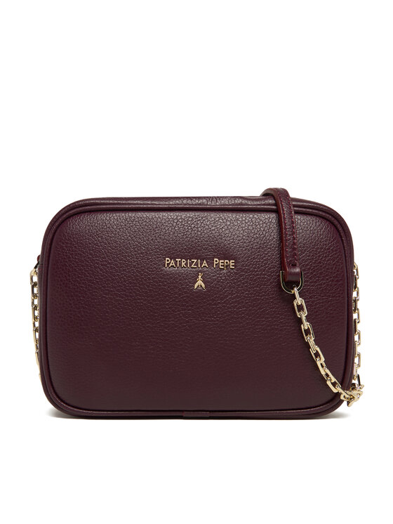 Patrizia Pepe Дамска чанта CB0071/L001-M536 Бордо цвят на ниска цена