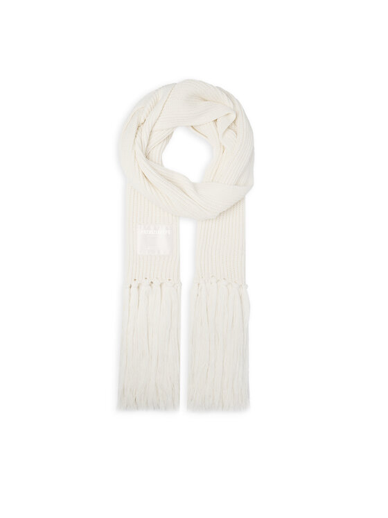 Patrizia Pepe Зимен шал 2F0049/K070 Екрю цвят на ниска цена