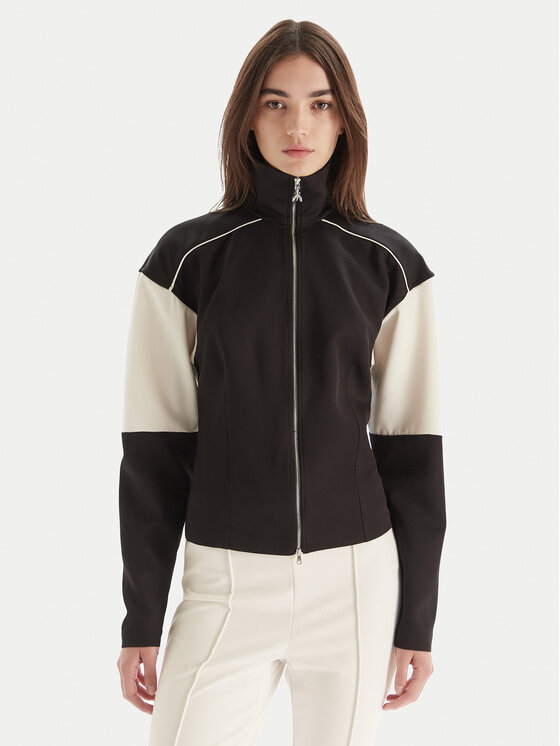 Patrizia Pepe Суитшърт 2M4508/A664-K103 Черен Regular Fit цвят на ниска цена