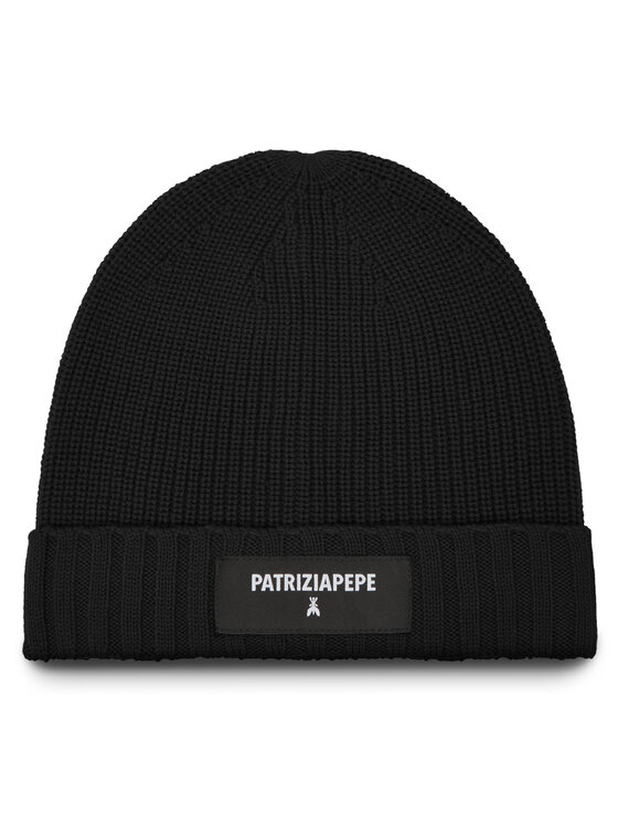 Patrizia Pepe Шапка 2F0111/K9O3A-K103 Черен цвят на ниска цена