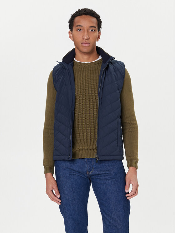 Paul&Shark Жилетка за костюм 15312605 Тъмносин Regular Fit цвят на ниска цена