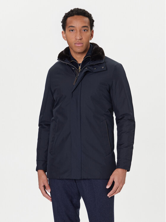 Paul&Shark Преходно яке 15312401 Тъмносин Regular Fit цвят на ниска цена