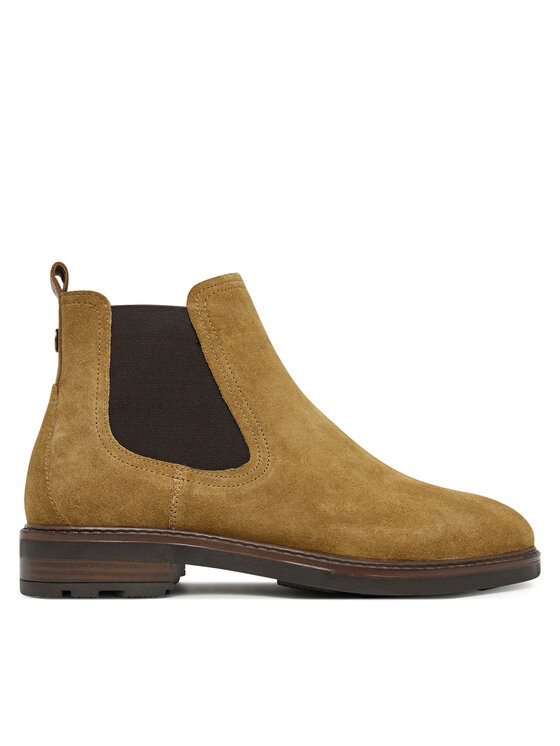 Pepe Jeans Боти тип челси Leeds Road M PMS500001 Кафяв цвят на ниска цена