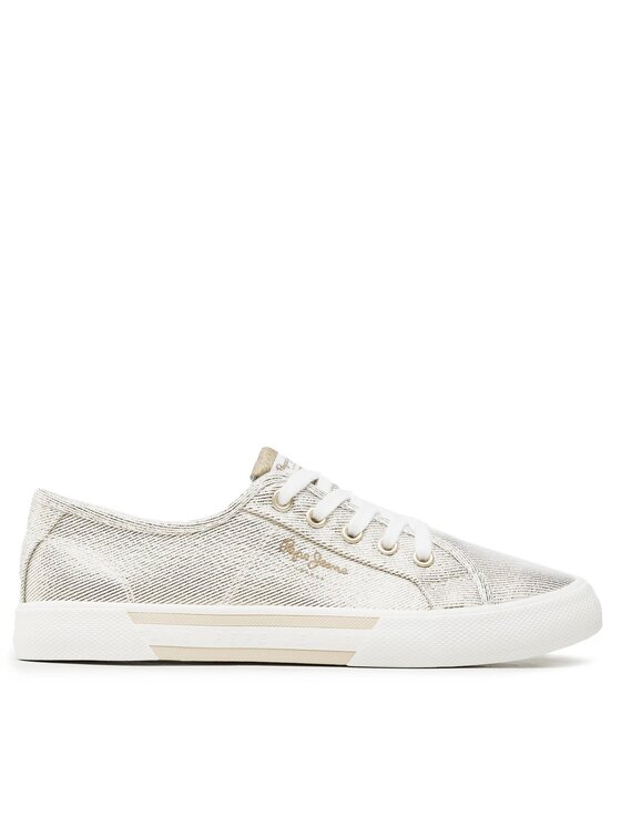 Pepe Jeans Гуменки Brady Party W PLS31439 Златист цвят на ниска цена