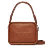 Pepe Jeans Дамска чанта Bassy Code PL0300004 Кафяв цвят на ниска цена