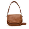 Pepe Jeans Дамска чанта Crisha Code PL0300006 Кафяв цвят на ниска цена