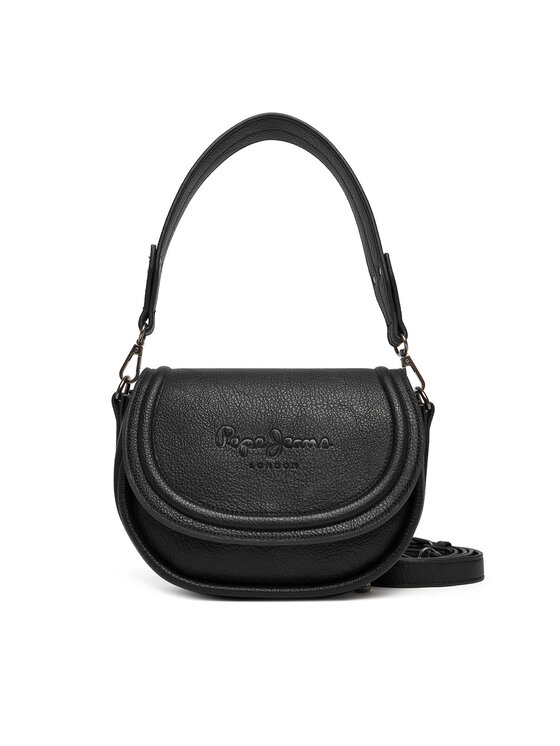 Pepe Jeans Дамска чанта Crisha Code PL0300006 Черен цвят на ниска цена