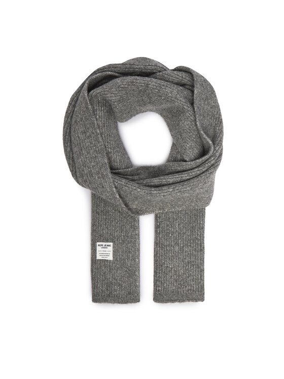 Pepe Jeans Зимен шал PM060138 Сив цвят на ниска цена