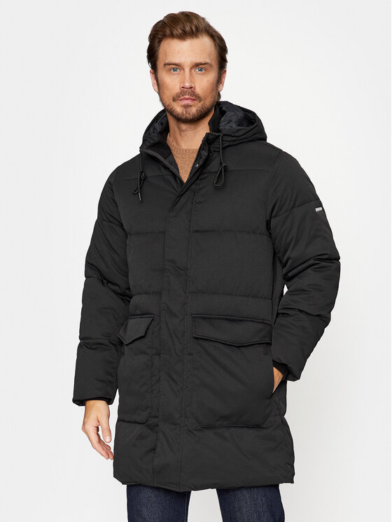 Pepe Jeans Зимно яке Brad PM402846 Черен Regular Fit цвят на ниска цена