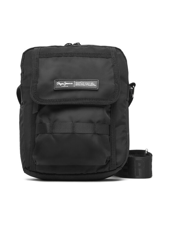 Pepe Jeans Мъжка чантичка Timothy Core PM030879 Черен цвят на ниска цена