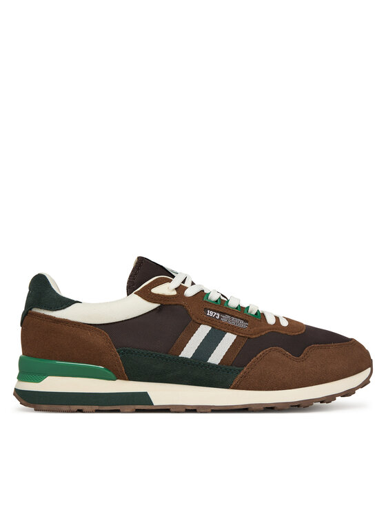 Pepe Jeans Сникърси Kingston College M PMS400010 Кафяв цвят на ниска цена