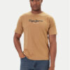 Pepe Jeans Тишърт Eggo N PM509979 Бежов Regular Fit цвят на ниска цена