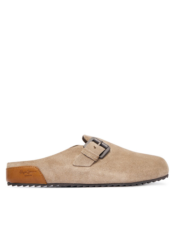 Pepe Jeans Чехли Corby Clog W PLS900001 Бежов цвят на ниска цена