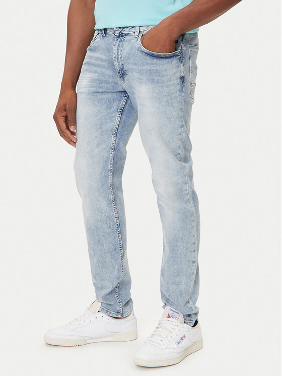 Petrol Industries Дънкови шорти Seaham Син Slim Fit цвят на ниска цена