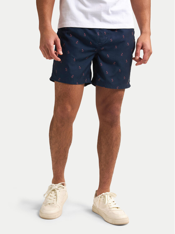 Petrol Industries Плувни шорти M-1050-SWS951 Тъмносин Regular Fit цвят на ниска цена