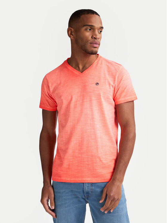 Petrol Industries Тишърт M-1050-TSV662 Оранжев Regular Fit цвят на ниска цена