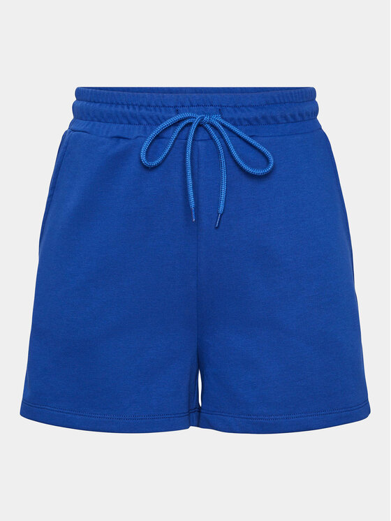 Pieces Спортни шорти Chilli Summer 17118868 Син Regular Fit цвят на ниска цена