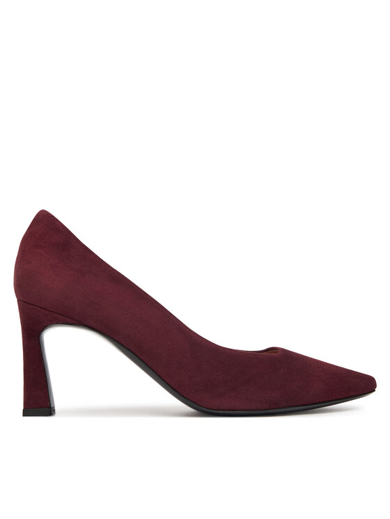 Pollini Обувки на ток SA10257M0NTA0561 Бордо цвят на ниска цена