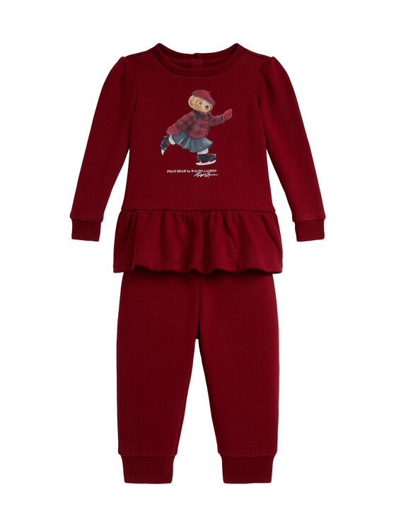 Polo Ralph Lauren Анцуг 310981193001 Червен Regular Fit цвят на ниска цена