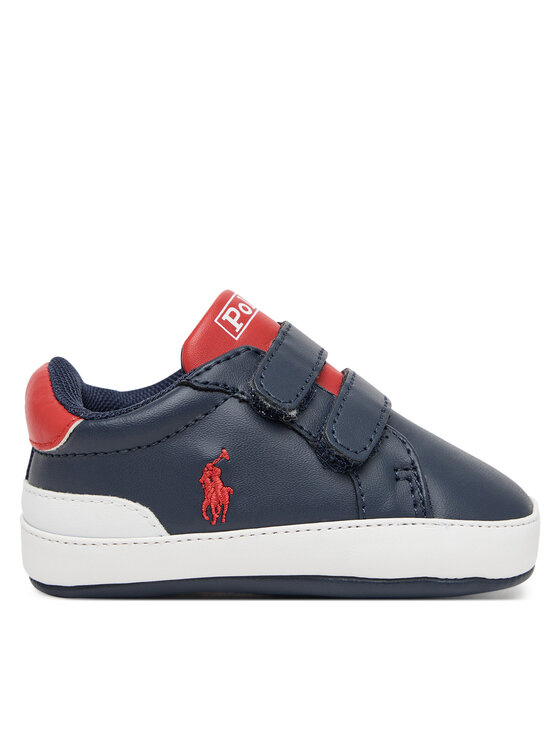 Polo Ralph Lauren Бебешки обувки Heritage Court II Baby RL03389410 Тъмносин цвят на ниска цена