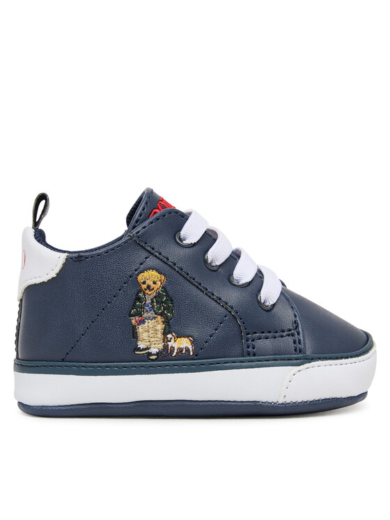 Polo Ralph Lauren Бебешки обувки RL03477410 Тъмносин цвят на ниска цена