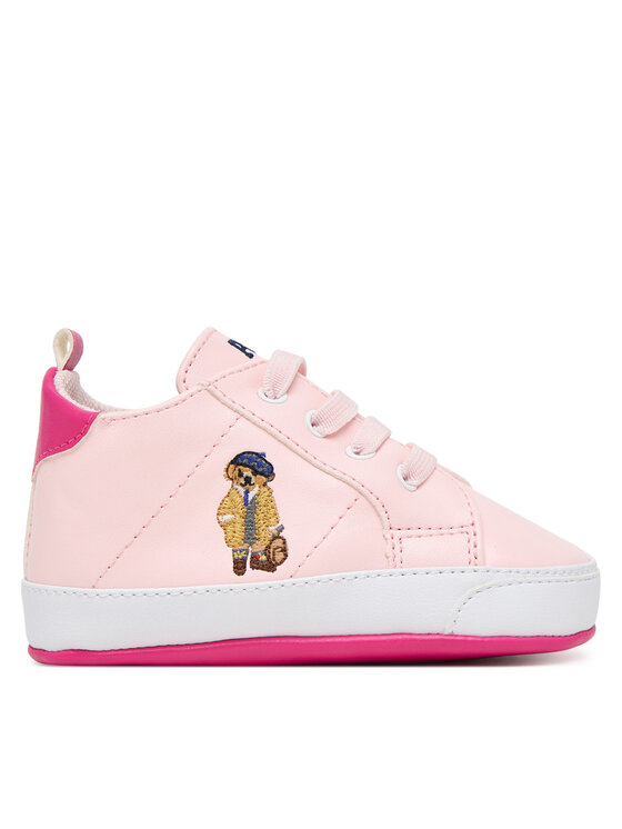 Polo Ralph Lauren Бебешки обувки RL03477680 Розов цвят на ниска цена