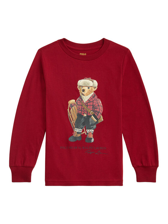 Polo Ralph Lauren Блуза 322981265001 Червен Regular Fit цвят на ниска цена