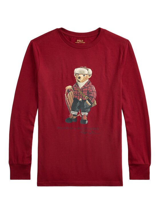 Polo Ralph Lauren Блуза 323981265001 Червен Regular Fit цвят на ниска цена