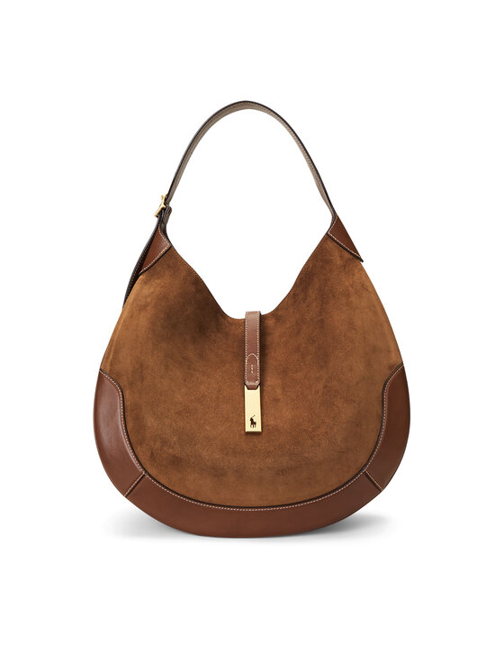 Polo Ralph Lauren Дамска чанта 428938748001 Кафяв цвят на ниска цена