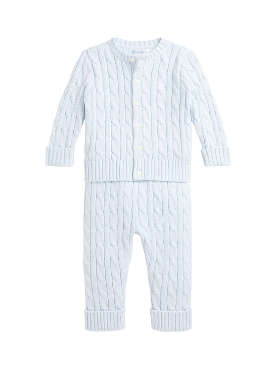 Polo Ralph Lauren Детски комплект 320966889002 Светлосиньо Regular Fit цвят на ниска цена