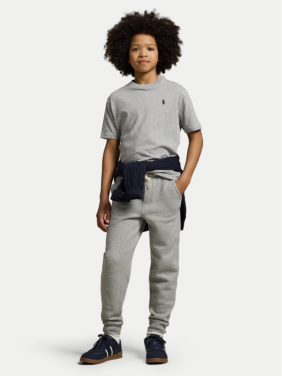 Polo Ralph Lauren Долнище анцуг 323720897004 Сив Regular Fit цвят на ниска цена