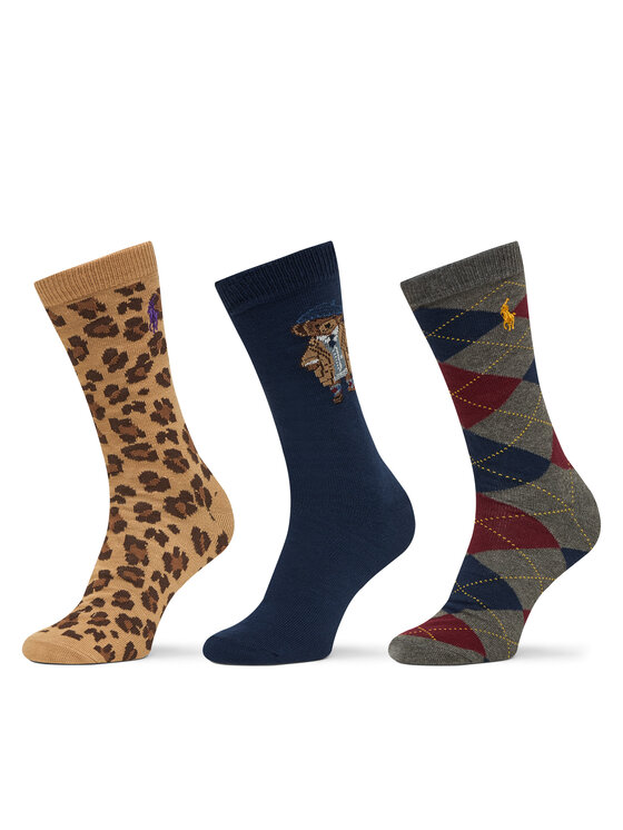 Polo Ralph Lauren Дълги чорапи 448P03258001 Цветен цвят на ниска цена