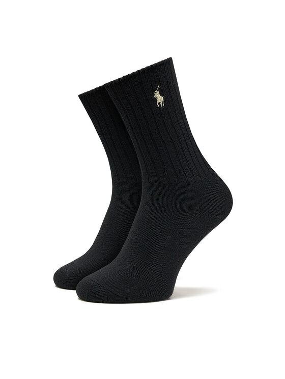 Polo Ralph Lauren Дълги чорапи 455846847012 Черен цвят на ниска цена