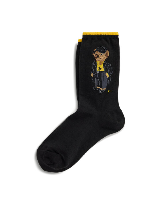 Polo Ralph Lauren Дълги чорапи 455982951001 Черен цвят на ниска цена