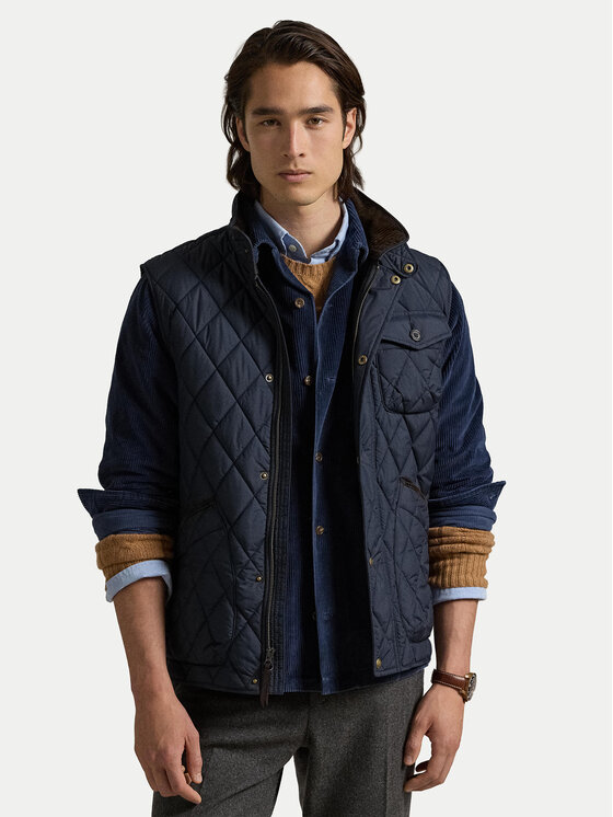 Polo Ralph Lauren Елек 710940375001 Тъмносин Regular Fit цвят на ниска цена