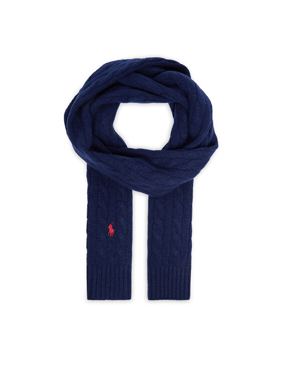 Polo Ralph Lauren Зимен шал 449959345002 Тъмносин цвят на ниска цена