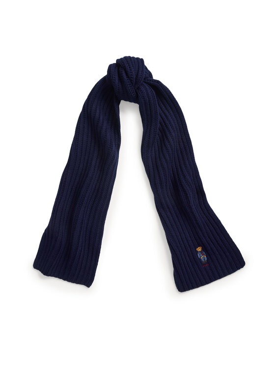 Polo Ralph Lauren Зимен шал 455931877003 Тъмносин цвят на ниска цена