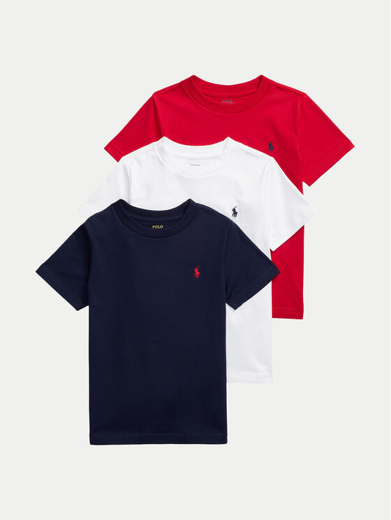 Polo Ralph Lauren Комплект тениски 322884456001 Цветен Regular Fit цвят на ниска цена
