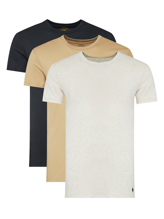 Polo Ralph Lauren Комплект тениски 714830304044 Цветен Slim Fit цвят на ниска цена