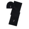 Polo Ralph Lauren Комплект шал и шапка 449P02050001 Черен цвят на ниска цена