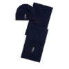 Polo Ralph Lauren Комплект шал и шапка 449P02050002 Тъмносин цвят на ниска цена