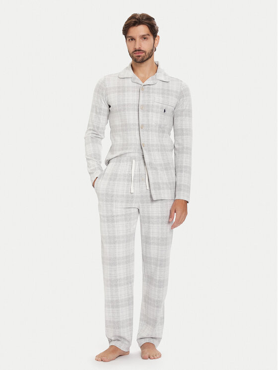 Polo Ralph Lauren Пижама 714P01952001 Сив Regular Fit цвят на ниска цена