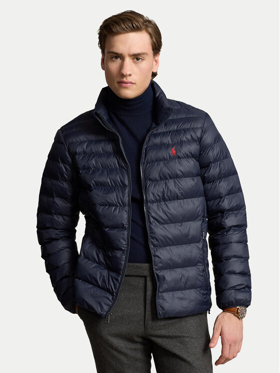 Polo Ralph Lauren Преходно яке 710940238001 Тъмносин Regular Fit цвят на ниска цена