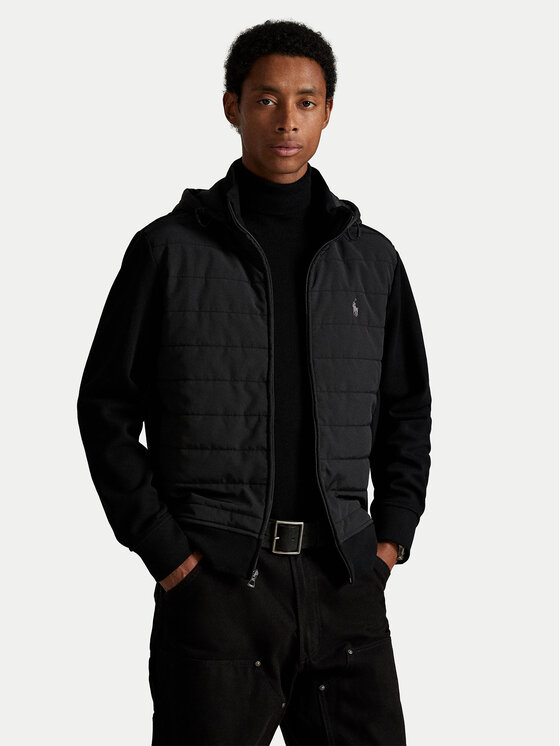 Polo Ralph Lauren Преходно яке 710981485001 Черен Regular Fit цвят на ниска цена