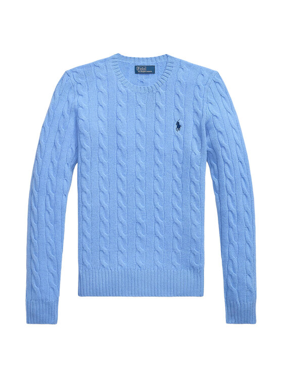 Polo Ralph Lauren Пуловер 211971865004 Син Slim Fit цвят на ниска цена