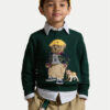 Polo Ralph Lauren Пуловер 322978393001 Зелен Regular Fit цвят на ниска цена