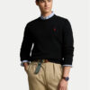 Polo Ralph Lauren Пуловер 710810846020 Черен Regular Fit цвят на ниска цена