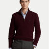 Polo Ralph Lauren Пуловер 710876766007 Бордо Regular Fit цвят на ниска цена